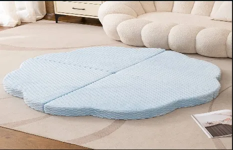 Petal-shaped Multifunctional Foldable Crawling Mat, Play Mat