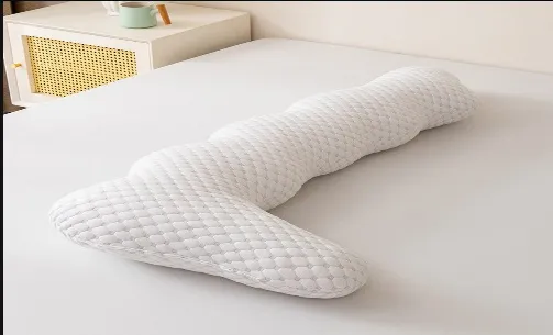 L shaped pillow